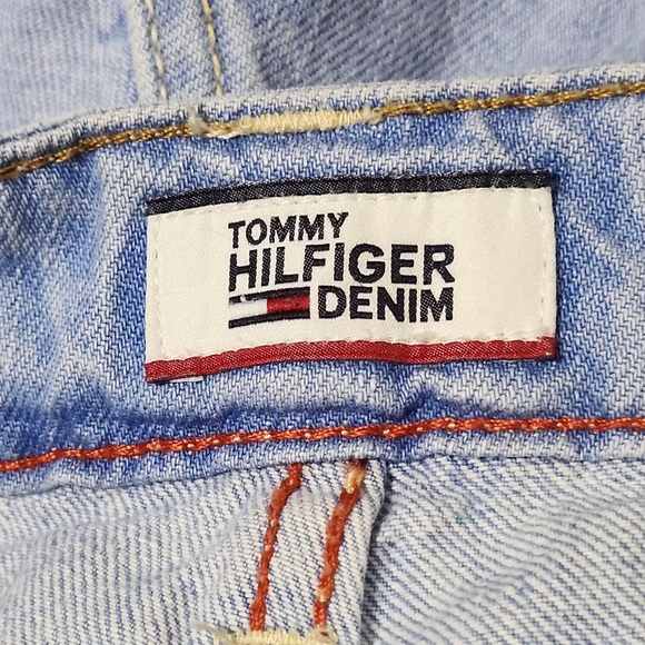Tommy Hilfiger Light Blue Jean Shorts - Picture 6 of 7